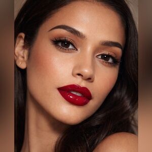 Chanel Rouge Double Ended Intense Ultra wear lip Color shade 49 Ever Red April